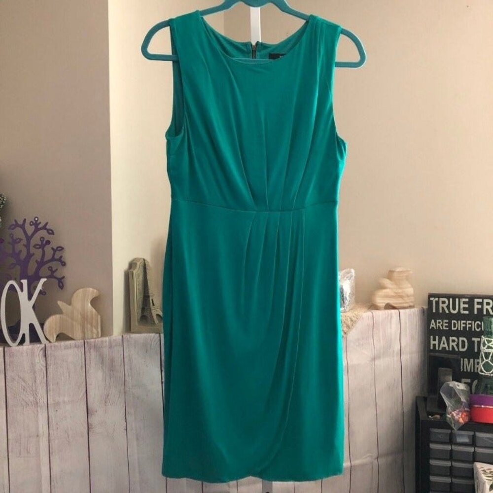 Mossimo sz S Green Zip Back Lightweight Dress